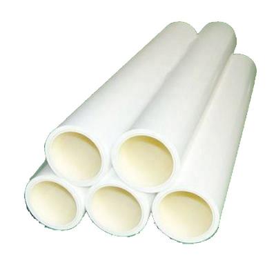 China Manual Dust Collection PP White Sticky Roller With Pre Cut Line For Cleanroom for sale