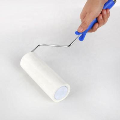 China Wholesale manual sticky tape PE adhesive cleanroom dust cleanroom roller sticky silicone for cleanroom for sale