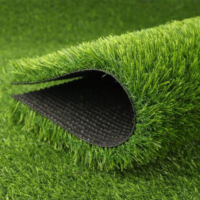 China Chinese Pastoral UV Resistant Natural Comfortable Synthetic Mat 30mm Grass Outside Mats Rubber Turf For Pets for sale