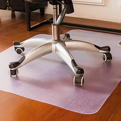 China Protect Hard Floor Office PVC Splat Chair Mat / Carpet Flooring For Under Umpire Chair for sale