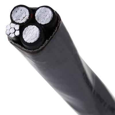 China 0.6/1KV NFC 33-209 Overhead Twisted Low Voltage Cable 3x50+50+16 3x70+50+16 3x95+50+16 3x120+70+16 for sale