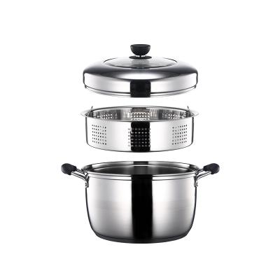 China Sustainable High Quality Accept Apartment Household Custom Multifunction Stainless Steel Electric Cooking Pot for sale