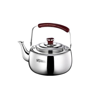 China 2021 Viable Popular Models Accept Custom Household Stainless Steel Whistling Heating Gas Camping Electric Kettle for sale