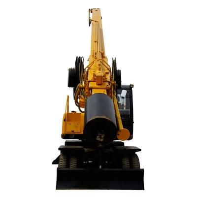 China Cultivates 5-50m Depth Wheed Ram 20 Meters Wheeled Drilling Rig for sale