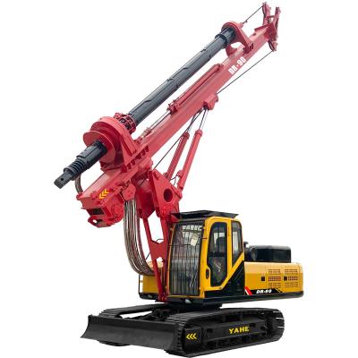 China Cultivate new high quality drilling rig yahe heavy industry small rotary drilling rig 15m depth for sale