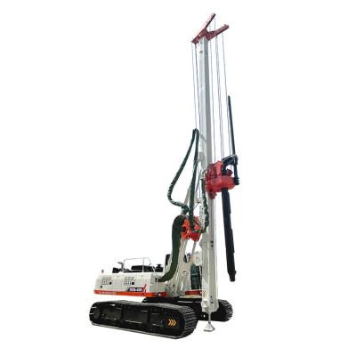 China Construction worksÂ   yahe brand portable auger drilling Rig Hydraulic Pile Driver for sale