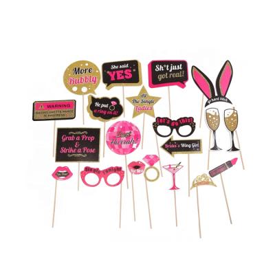 China Hobby Girls Night Out Bachelor Party Photo Booth Props Kits for sale