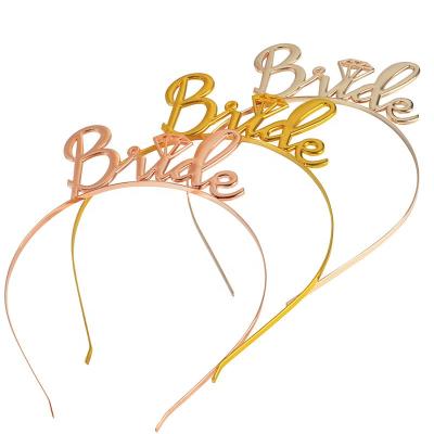 China Bestselling Fashion Alloy Bride Headband For Bridal Party for sale