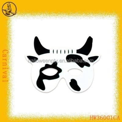 China Cloth Dairy Cow Shape Kids Eva Foam Mask for sale