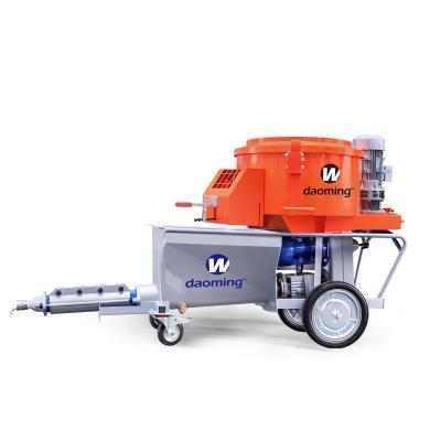 China W8 WALL stucco sprayer mortar spraying machine, built-in mortar mixing spraying machine for sale