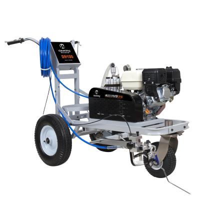 China High Pressure Line Cold Paint Road Gasoline Power D9100 Airless Traffic Line Marking Machines Road Marking Machine for sale