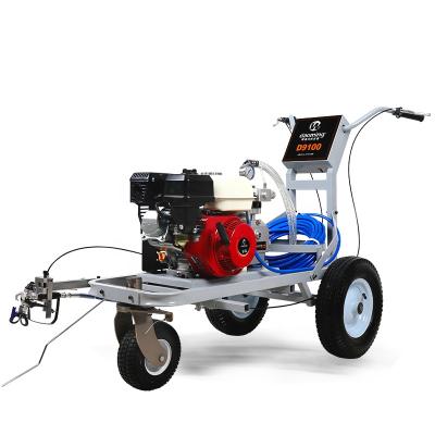 China Gasoline Power D9100 Road Marking Machine With Gasoline Power , Spray Road Marking Machine for sale