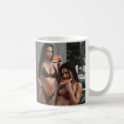 China 11oz A Grade Sustainable Custom Sublimation Masks Modern Ceramic Mugs Mug Sublimation Mug for sale