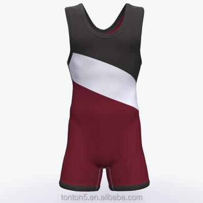 China China Elastic Comfortable Wrestling Singlets, Wrestling Apparel, Wholesale Wrestling Tights for sale