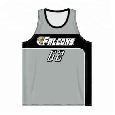 China Antibacterial Hot Sale Custom Color Combination Basketball Tank Top for sale