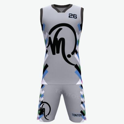 China Antibacterial Custom Sublimation Basketball Jersey /basketball Uniform for sale