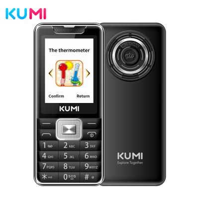 China Dual SIM Card KUMI MI1 Feature Mobile Phone Thermometer 32MB+32MB 2.4 Inch HD IPS Display 1700mAh MI 1 for sale