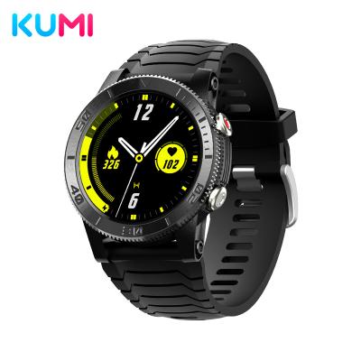 China KUMI U5 GPS Navigation GPS Smart Watch 2022 NEW Watches 5AM Heart Rate Blood Oxygen Monitor Sport Fitness Waterproof Men Man Smartwatch for IOS for sale