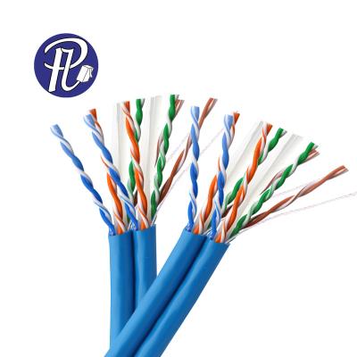 China PULLYCables Brand Double LAN Cable CAT6 UTP Indoor Network Cable Super Speed ​​PVC 250Mhz 305m PL-LA75 for sale