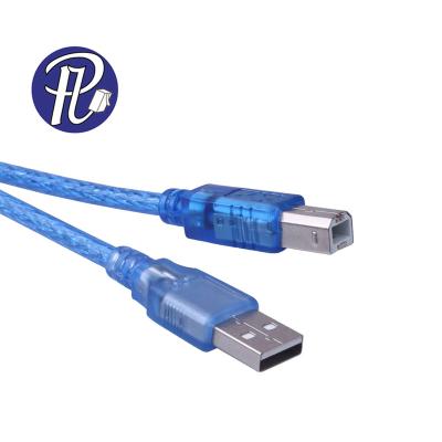 China COMPUTER PULLYCables Brand USB Cable 2.0 Transparent Cable Male To Printer BOM Cable for sale