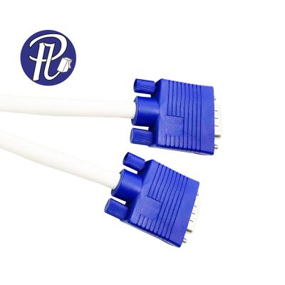 China COMPUTER PULLYCables Brand VGA Cable 3+6 Super Quality 15 PIN Male To Male For Computer Monitor 1080P for sale