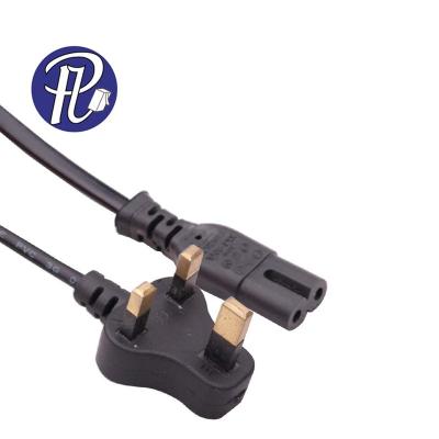 China Telecommunication PULLYCables Brand 2PIN R-U Power Cable To IEC C7 Super Quality With CE VDE for sale