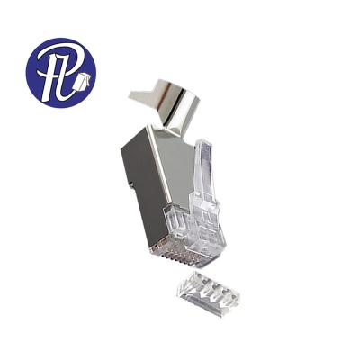 China audio & PULLYCables Visual Brand Best Quality Plug Cat7 CAT6 Cat5 Rg45 Metal 8 Pin Price Ethernet Rj 45 Connector for sale