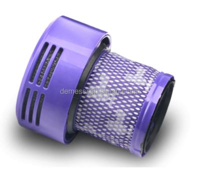 China High efficiency washable purple dust Hepa filter for dysons V10 SV12 vacuum cleaner cyclone accessories for sale