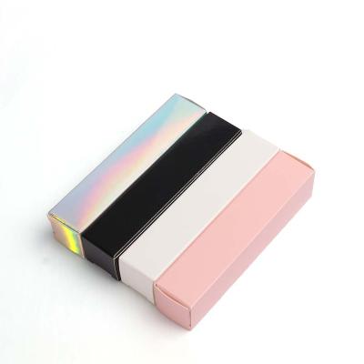 China Factory Recyclable Custom Logo Cosmetic Packaging Box , Wholesale Lip Gloss Gift Packaging Box for sale