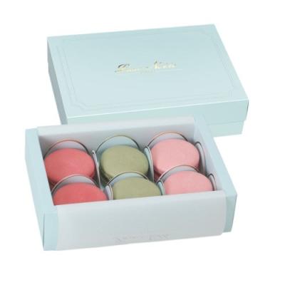 China Recyclable Chinese factory manufactures hot-selling dessert packaging boxes, high-end macaron packaging boxes for sale