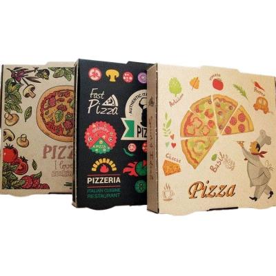 China Biodegradable Hot Sale Eco - Friendly Recyclable Pizza Box , Cheap Pizza Carton In Turkey for sale