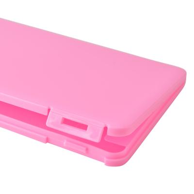 China Eco-friendly colorful face mask case environmental protection mask box for pink facemask case for sale