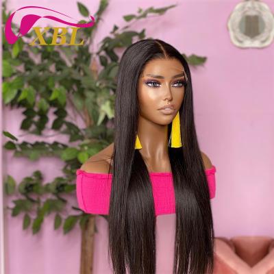 China Top Selling Silky Straight Wave XBL HD Lace Front Wigs, Wholesale Transparent Full Lace Wigs, Brazilian Mink Hair Wigs 40 Inches For Black Women for sale