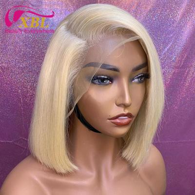 China Wholesale Virgin Brazilian Body Wave Hair Lace Front Wigs For Black Women, 613 Lead Blonde Wigs, 613 Blonde Hair Lace Front Wigs for sale