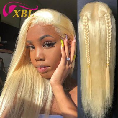 China Silky Straight Wave XBL 613 Full Lace Wigs Hair, 40 Inch Virgin Hair 613 Wigs, Wholesale Raw Brazilian Virgin 613 Aligned Lace Wig HD Cuticles for sale