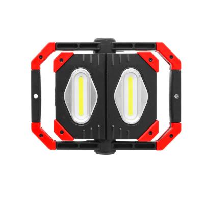 China Best Price High Power Plastic Rechargeable Work Light Multi Functional Foldable Work Light for sale