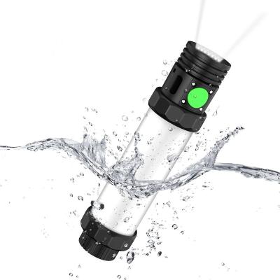 China Multifunctional Powerbank Feifan Rechargeable Magnet Power Bank Lights Wireless Camping Instant Waterproof Diving Light With Torch for sale