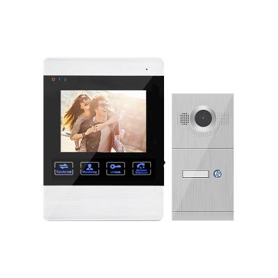 China Modern 10% OFF New Manufacture Mania 2 Wired Video Door Bell Intercom Doorbell With Module Doorphone Camera for sale