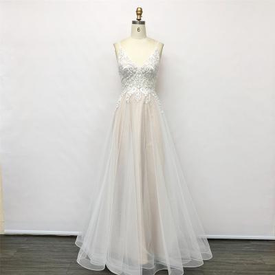 China Anti-Static Summer Fashion Flower Lace Embroidered Bride Gown Short Sleeve White Wedding Dresses for sale