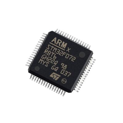 China / High Quality Chip IC STM32F072 32MHz ARM 32Bit GP STM32F M0 RISC128kB 64 Flash LQFP STM32F072RBT6 for sale