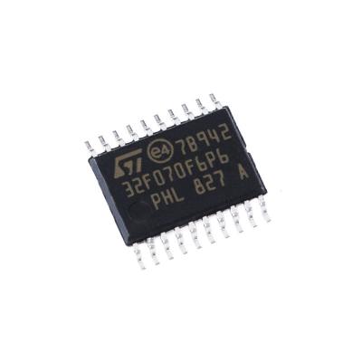 China / IC Mcu Arm Stm32 32kb 32kb Flash 2.5v / 3.3v 20 Pin Tssop Stm32f070 Stm32f070f6p6 for sale