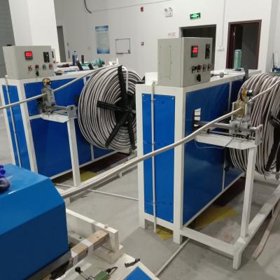 China energy supply pipe flexible metal pipe making machine/steel corrugated pipe forming machine/stainless steel gas pipe production line for sale