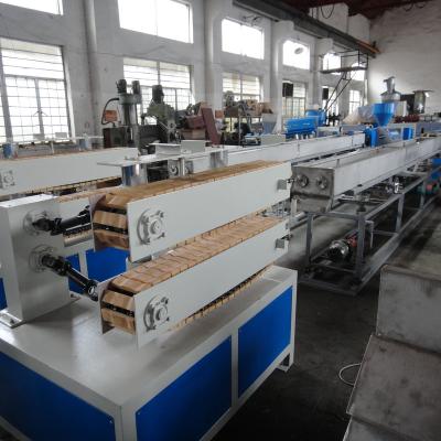 China PIPE MBBR Bio Media Extrusion Line Biofilm Reactor MBBR Carrier Media Production Line / Moing Bio Bed for sale