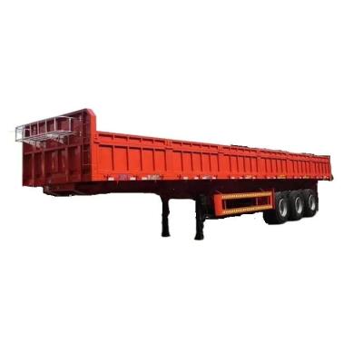 China Cargo Loading China Yingman  Direct Factory Delivery 2/3/4 Axles Cargo Side Wall Semi Trailer 40t 80t Side Wall Trailer for Sale for sale