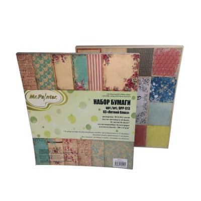 China China ODM OEM 8.2*8.6 Inches Christmas Pad 120-230gsm Uncoated Scrapbook Paper Paper Pack for sale