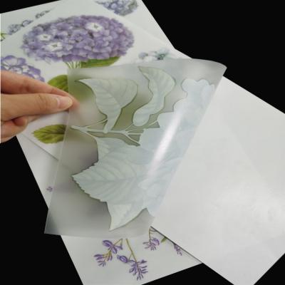 China The Different Shapes of Decorative Sticker Crafter Rub-on Transfers Stickers for Paper Crafts Projects -- Flower Stickers for sale