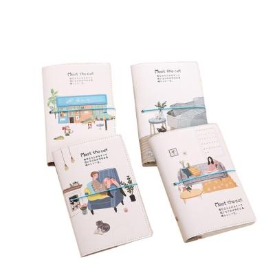 China Spiral Customized Daily Dated Planner With Soft Cover With Elastic Tie for sale