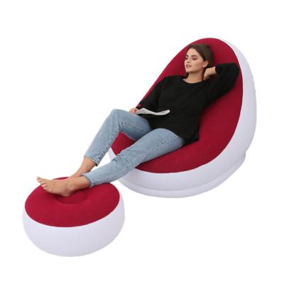 China Wholesale High Quality 2021 New Design Foldable Waterproof Inflatable Air Sofa Foldable for sale