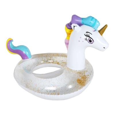 China Fashionable Wholesale High Quality 2021 Summer Unicorn Swimming Ring Inflatable Float for sale