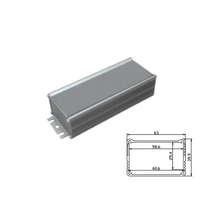 China Aluminum Extrusion Aluminum Enclosure For Led Driver Aluminum Extrusion Case for sale